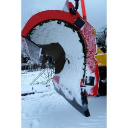 Lame de déneigement SNOWNET 2500 Rabaud + Attache tracteur 3 points avant