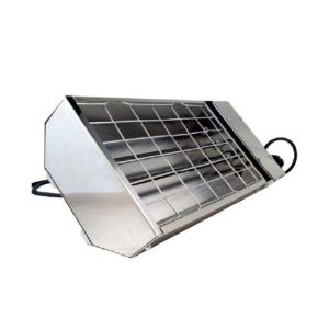 Chauffage radiant standard Inox 400 W à 1800 W sans thermostat Intertec