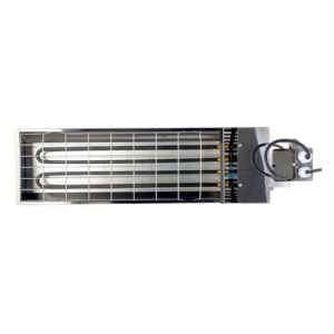 Chauffage radiant standard Inox 1200 W à 1800 W avec thermostat Intertec