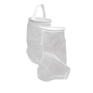 Poche de filtration monofilament QUALIPOCHE M - taille 10 - 500µm - anneau torique en acier inoxydable Quali-filtres