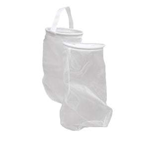 Poche de filtration monofilament QUALIPOCHE M - taille 10 - 100µm - anneau torique en polypropylène Quali-filtres