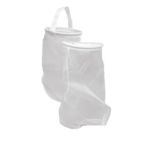 Poche de filtration monofilament QUALIPOCHE M - taille 10 - 100µm - anneau torique en acier galvanisé Quali-filtres