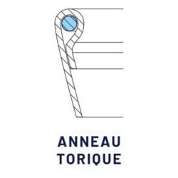 Poche de filtration monofilament QUALIPOCHE M - taille 10 - 500µm - anneau torique en polypropylène Quali-filtres