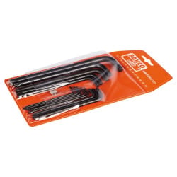 jeu de clés mâles coudées Torx - 13 pièces Bahco