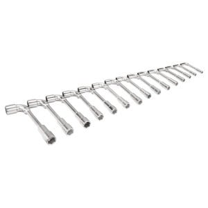 Jeu de clés à pipe 6 - 12 pans - 15 pièces Bahco