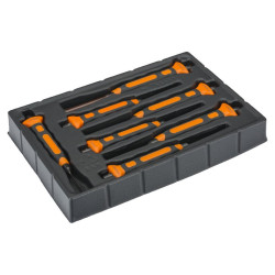 Jeu chasse goupille bimatière - 7 pièces Bahco