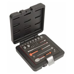 Coffret douilles 1/4 et embout Bahco