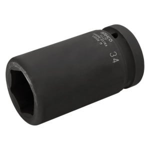 Douille à choc longue 6 pans 1" - 32 mm Bahco