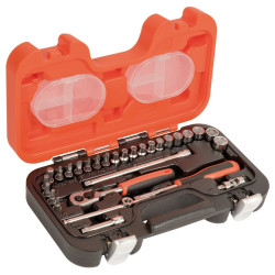 Coffret de douilles 1/4" - 29 pièces Bahco