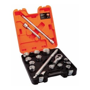 Coffret de douilles 3/4" - 17 pièces Bahco
