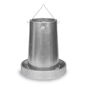 Trémie galvanisée volailles Gaun 20 Kg