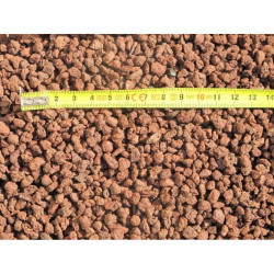 Pouzzolane 4/7 mm - Palette 54 sacs/20kg soit 1,08 T