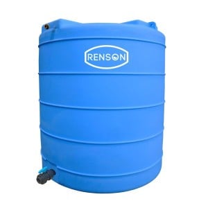 Cuve de stockage eau verticale Renson - PE 10000 L pré-équipée