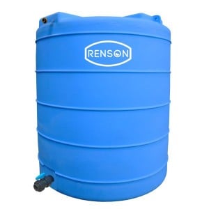 Cuve de stockage eau verticale Renson - PE 13000 L pré équipée