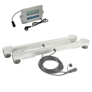 Barre de pesée Cotran, acier galvanisé, largeurs 60, 80 ou 100 cm
