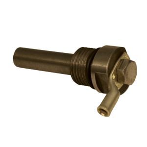Tige laiton D8 pour POOL TERRE 3/8" équipée ANODE-L Calpeda