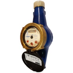 Compteur d'eau NETAFIM ARAD MULTI JETS entrée/sortie filetée 1"1/4