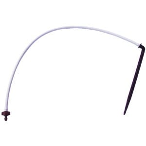 Ensemble goutteur PC JUNIOR CNL NETAFIM, 3 l/h + micro-tube 3/5 80 cm + pique plastique, lot 100 pcs