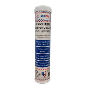 Graisse Agriffes Bleue Lithium Hautes Performances - Cartouche 0,4 kg