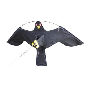 Cerf-volant effaroucheur Volgeur, griffe jaune ultra résistant - envergure 117 cm