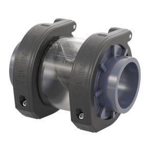 Clapet à battant transparent Netvitc Pression PN10