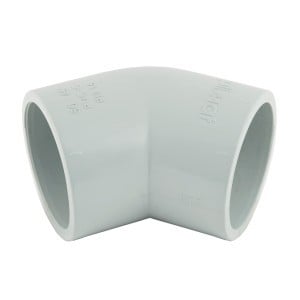 Coude 45° PVC - Chaleur Ø 160 PN10