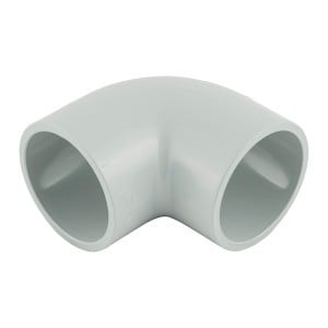 Coude 90° PVC - Chaleur, femelle à coller, Pression PN16