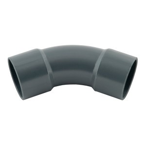 Courbe 45° façonnée PVC Pression PN 12,5