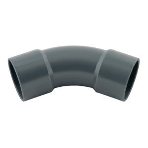 Courbe 45° façonnée PVC Pression PN10