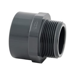 Embout fileté simple PVC Pression PN10
