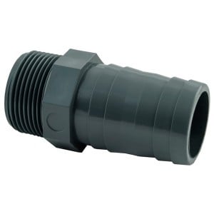 Raccord Cannelé à visser PVC Pression PN10