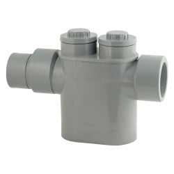 Siphon disconnecteur monobloc PVC Evac Ø 125/100