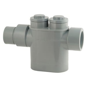 Siphon disconnecteur monobloc PVC Evac Ø 125/100