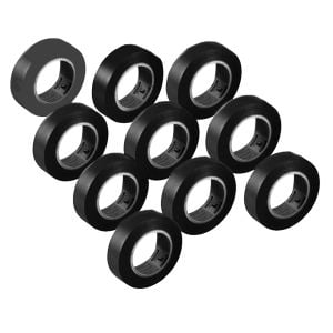 Ruban Isol-sint NOIR 15 mm x 10 M - les 10 rouleaux