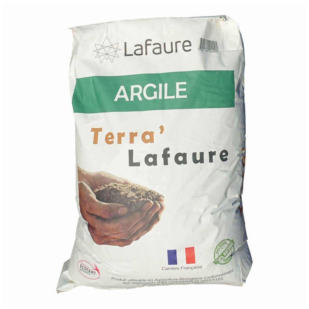 Argile bentonite multi-usage du Périgord Lafaure - Terra Lafaure