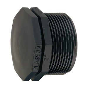 Bouchons filetés PP Plasson