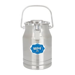 Pot à lait en acier inoxydable Janschitz, 5 litres