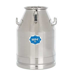 Pot à lait en acier inoxydable Janschitz, 30 litres