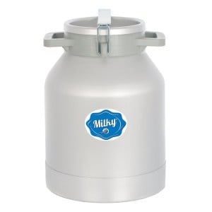 Pot à lait en aluminium Janschitz, 20 litres