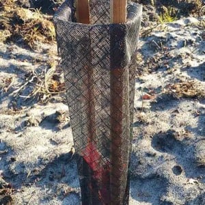 Gaine Protection Climatique noir, 3 filaments Eco Ø 20 cm, haut. 120 cm - Paquet de 50