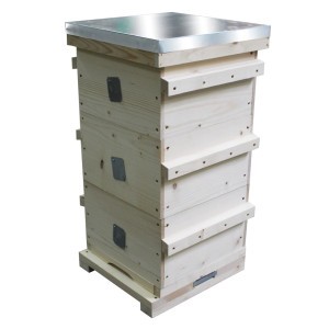 Ruche complète Warré confort (3 corps) - Thomas Apiculture