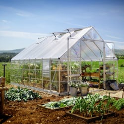 Serre de jardin Balance allongée Argent Canopia