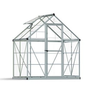 Serre de jardin Harmony Argent Canopia