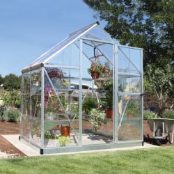 Serre de jardin Harmony Argent Canopia