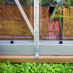 Serre de jardin Harmony Argent Canopia