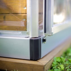 Serre de jardin Harmony Argent Canopia