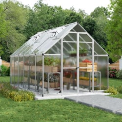 Serre de jardin Essence Argent Canopia