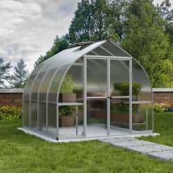 Serre de jardin Bella Argent Canopia