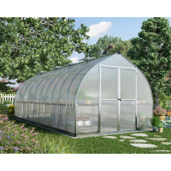 Serre de jardin Bella Argent Canopia