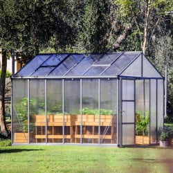 Serre de jardin Glory Grise Canopia